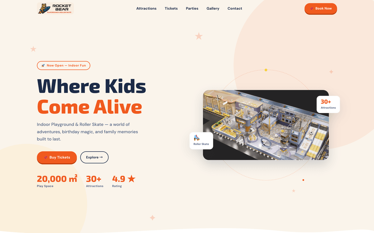 Rocketbear Playground